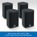 Martin Audio Adorn A40 4" 40W 16 Ohm High-Performance Wall Speaker 4 Pack