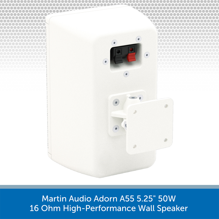 Martin Audio Adorn A55 5.25" 50W 16 Ohm High-Performance Wall Speaker Rear