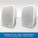 WorkPRO NEO 5 IP, Passive Wall Mount Speakers IP65 Rated (Pair) - Black or White