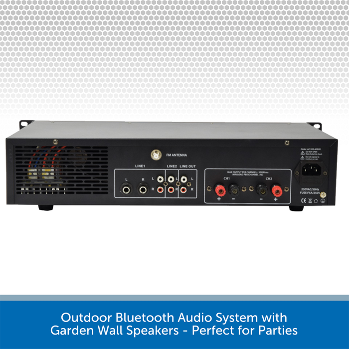 Outdoor online bluetooth amp