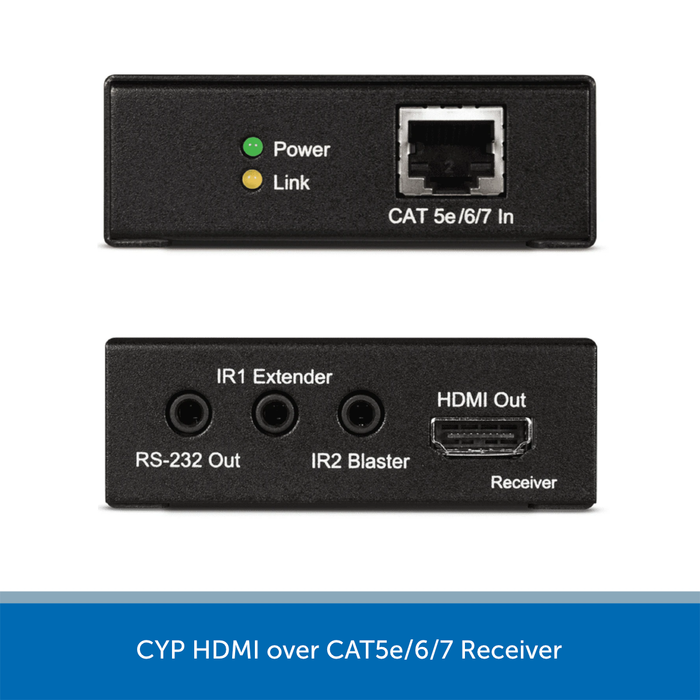 CYP HDBaseT LITE - HDMI over CAT5e/6/7 Receiver PU-515PL-RX