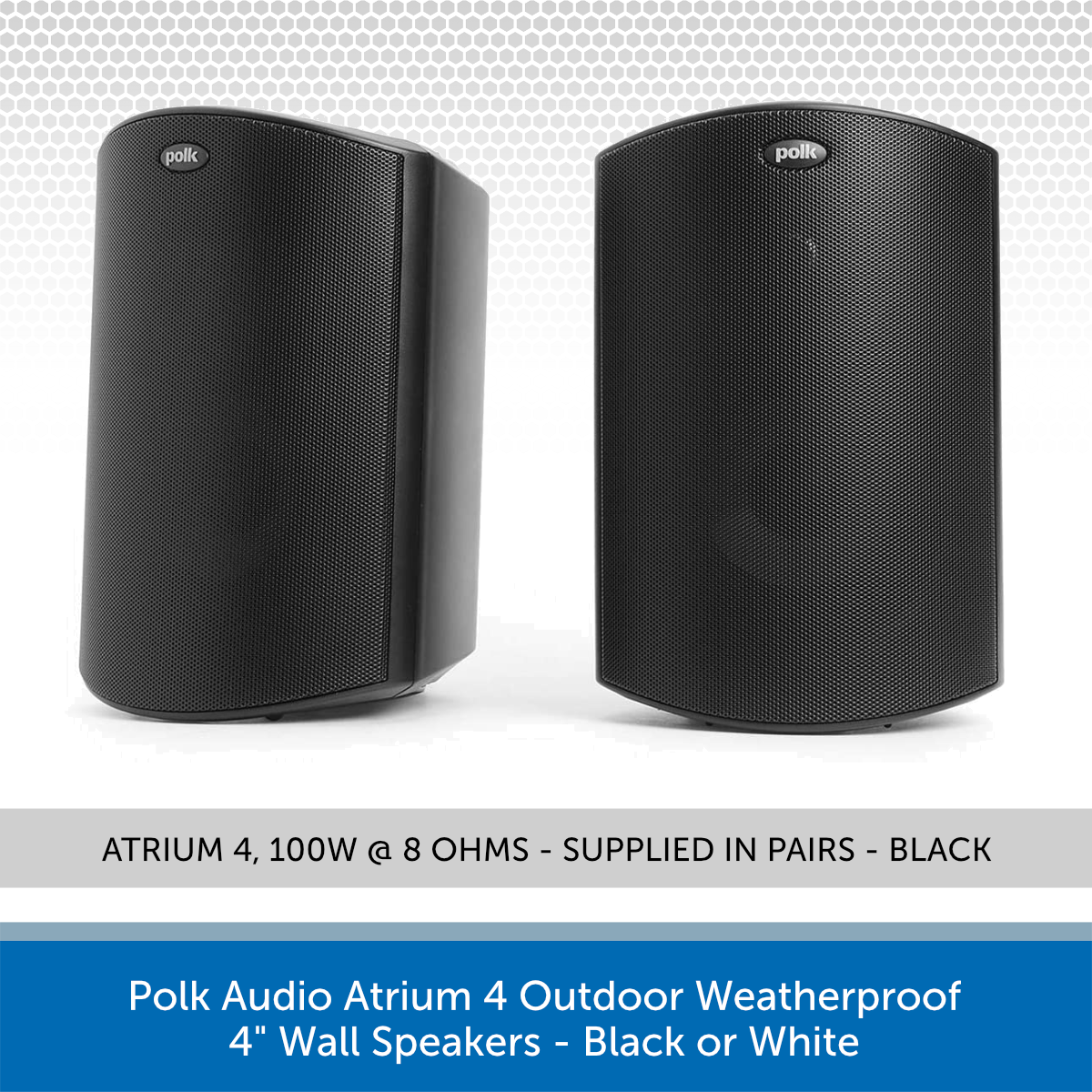 Polkaudio Atrium offers 4 Speakers