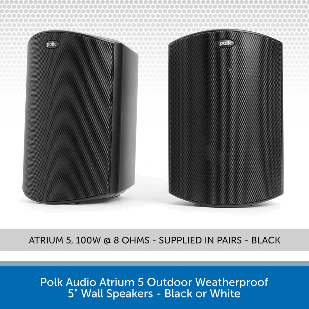 Polk audio atrium 2024 5 outdoor speakers