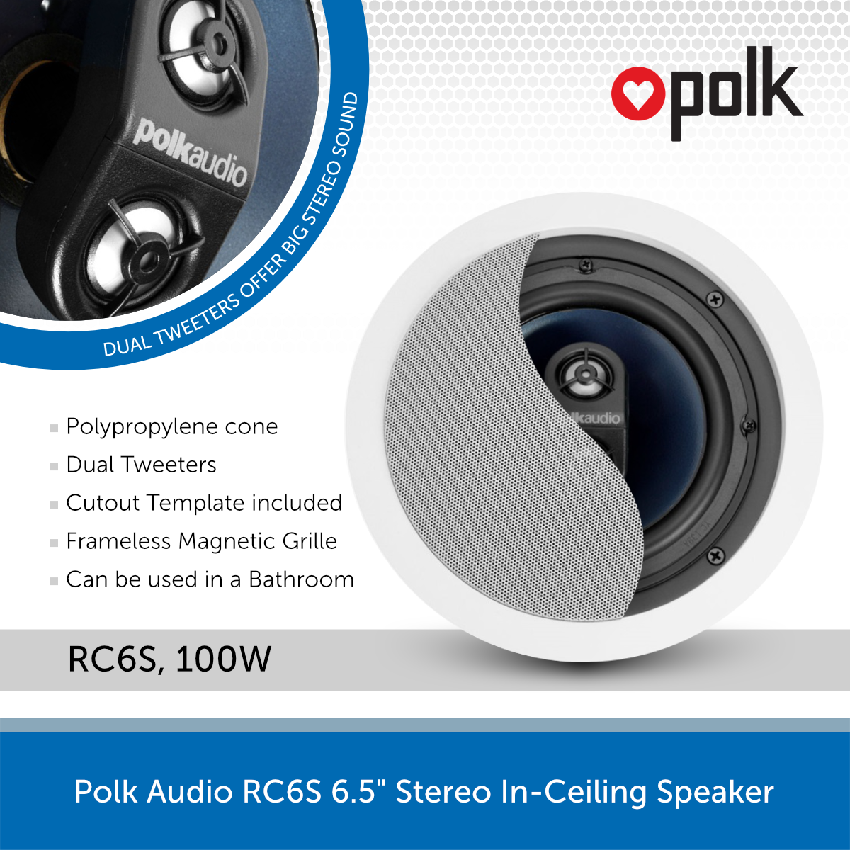 Polk online audio tweeters
