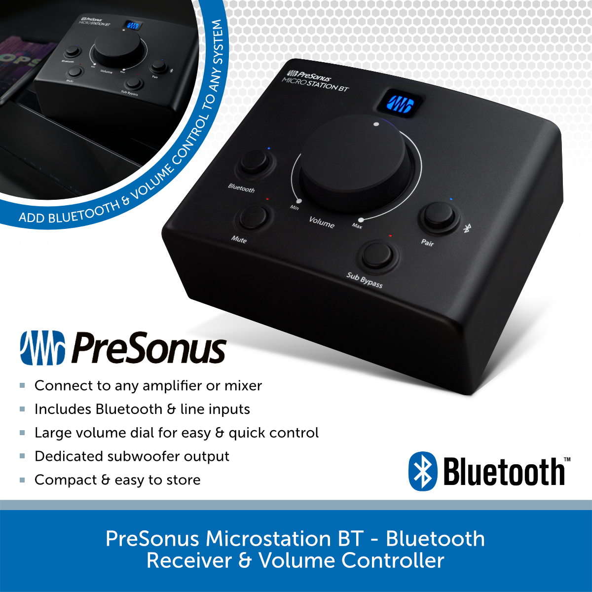 Presonus bluetooth best sale