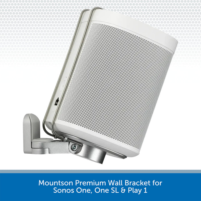 Mountson Premium Wall Bracket for Sonos One, One SL & Play 1
