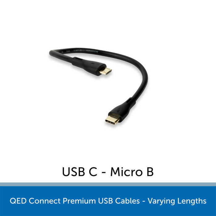 QED Connect USB C - Micro B Cable