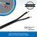 QED Profile 42 Strand Speaker Cable - Black or White (Custom Length)