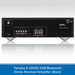 Yamaha RS202D Amplifier & Q Acoustics 3010i Bookshelf Speakers (BLACK)