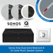 Sonos Amp Dual Zone Bedroom & En-Suite Music Speaker System