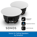 Sonos In-Ceiling Speakers by Sonance (Pair)