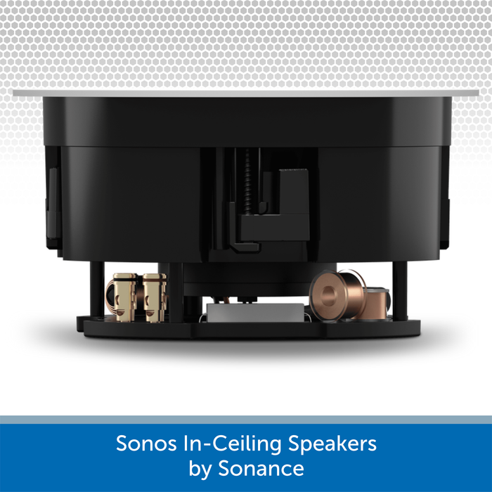 Sonos In-Ceiling Speakers by Sonance (Pair) Side