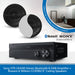 Sony STR-DH190 Stereo Bluetooth Amplifier Receiver + Bowers & Wilkins CCM362 6" Ceiling Speakers + Clarion Speaker Cable