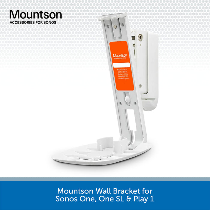 Mountson Wall Bracket for Sonos One, One SL & Play 1
