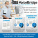 VoiceBridge Contactless Intercom for Safety Screens with Talk & Walk Bluetooth Headsets