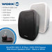 WorkPRO NEO 5, 8 Ohm / 100V IP54 Passive Wall Mount Speakers (Pair) - Black or White