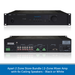 Apart 2 Zone Store Bundle | 2-Zone Mixer Amp with 6x Ceiling Speakers Conecpt 1T Amplifier