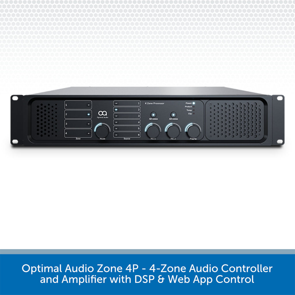 MultiZone Amplifiers for Commercial Audio Audio Volt