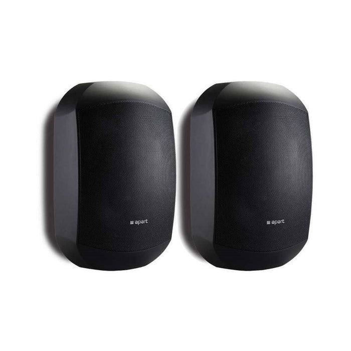 Pair of Apart MASK4C-BL 4.25" Two-Way Loudspeakers in Black