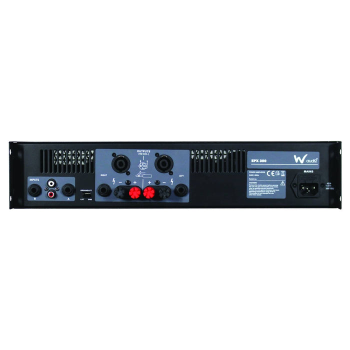 W-Audio EPX 300 Stereo Power Amplifier 2 x 150W, 4-8 Ohms
